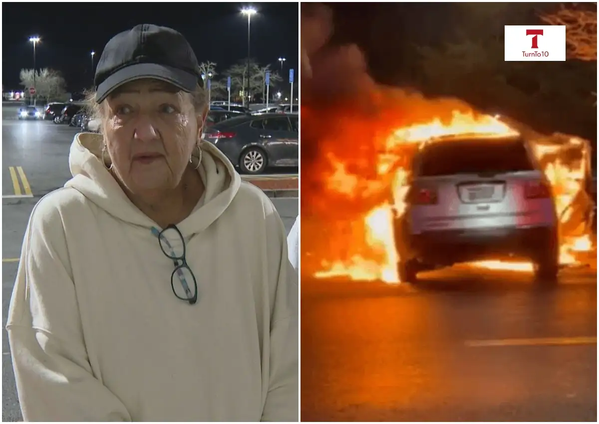 Community Unites to Aid Elderly Woman After Devastating Car Fire